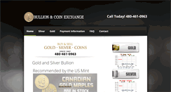 Desktop Screenshot of bullionandcoinexchange.com